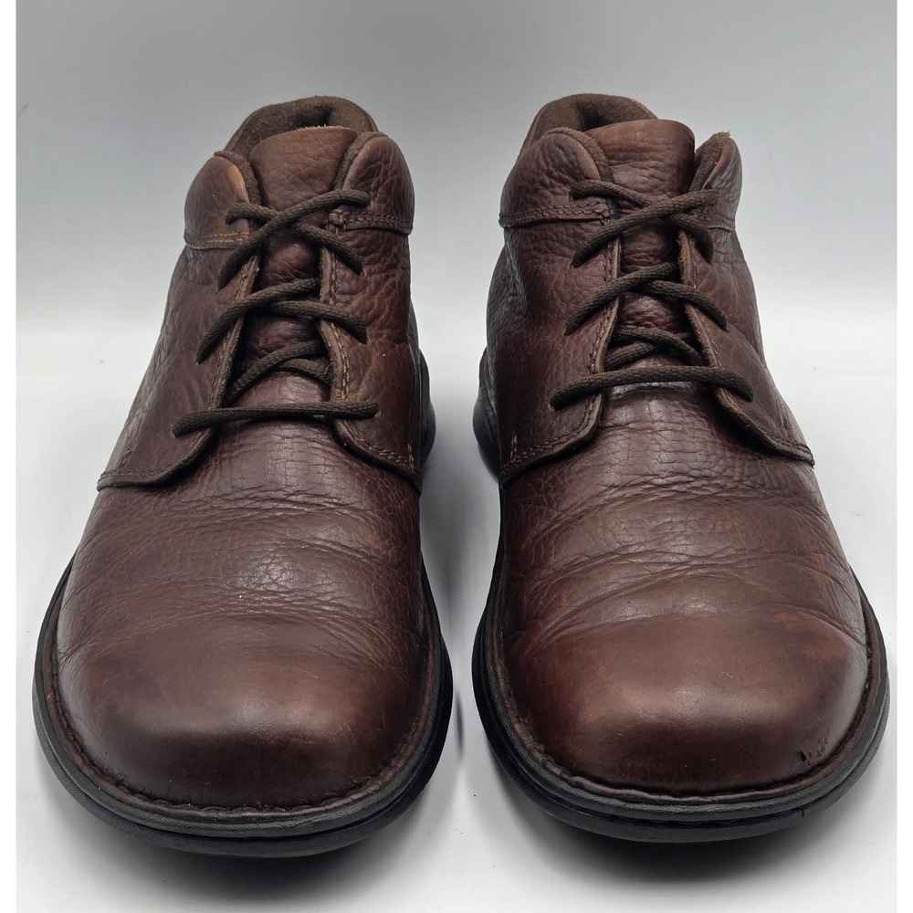 Timberland 68571 Men's 10.5M Brown Leather Chukka Boots Casual Shoes - Picture 3 of 14